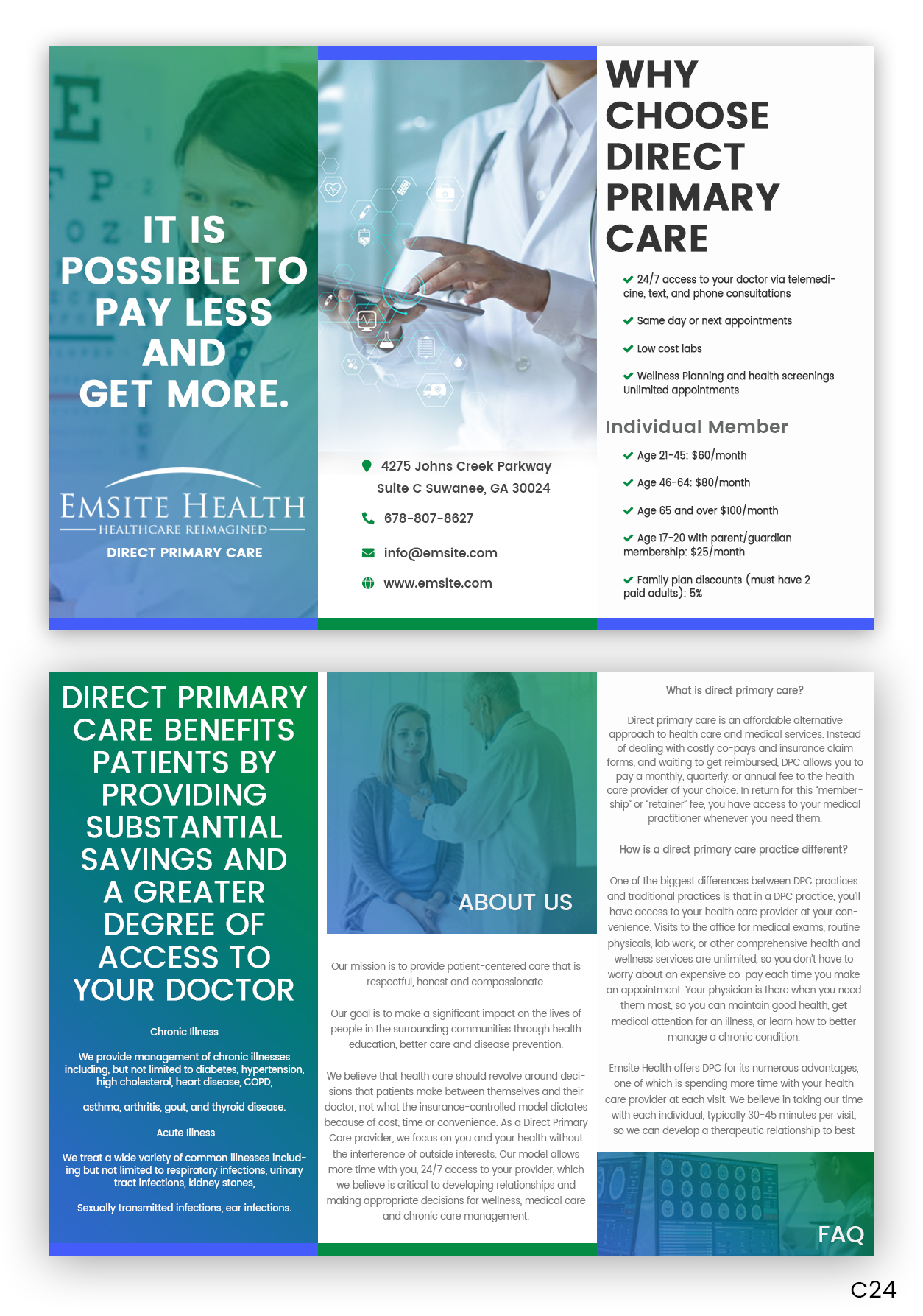 Flyer Design by pb for Emsite Health | Design #26992064
