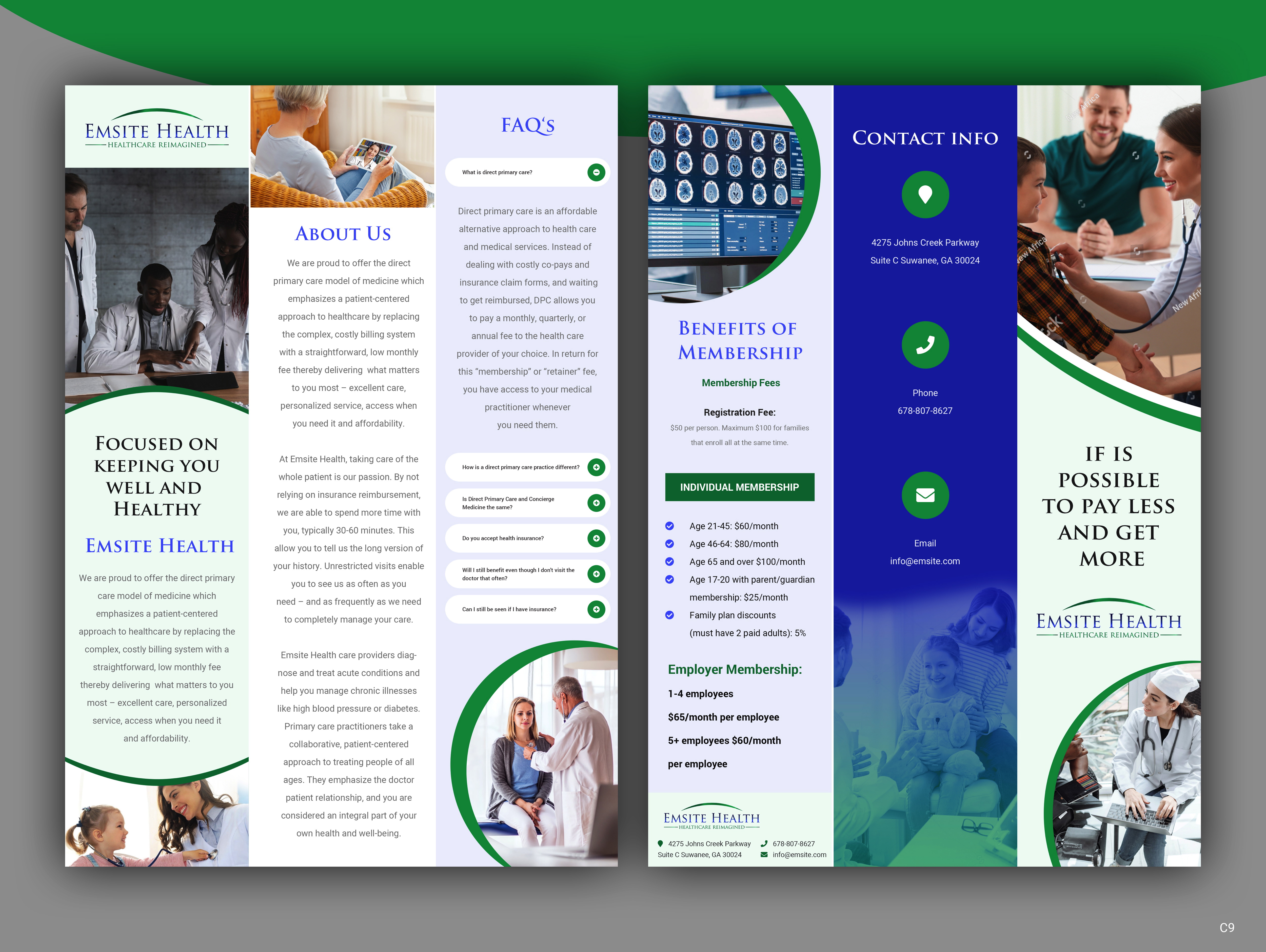 Flyer Design by pb for Emsite Health | Design #26992072