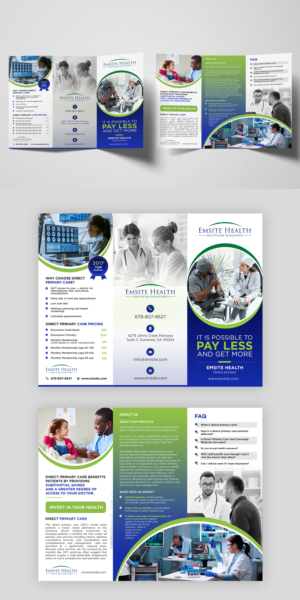 Design de Flyer par debdesign pour Emsite Health | Design : #26990776