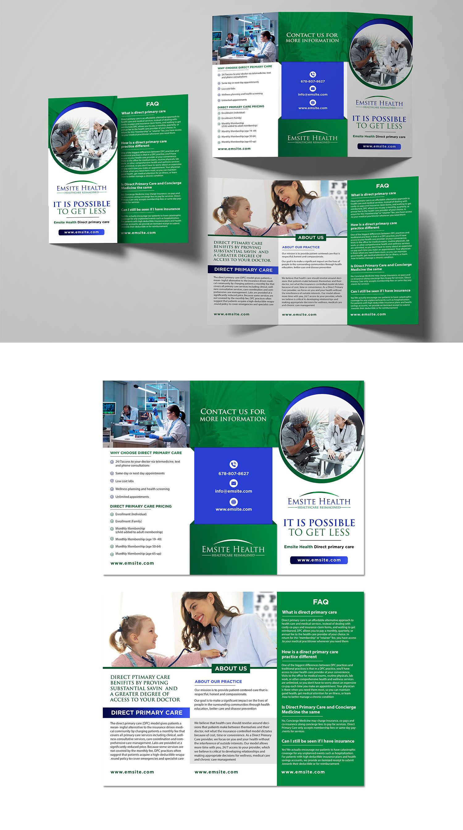 Flyer Design by debdesign for Emsite Health | Design #26992287