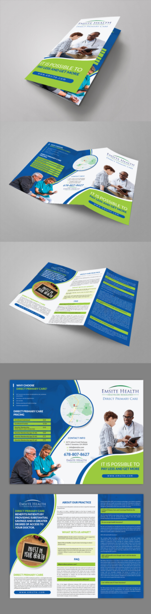 Diseño de Flyer por Artandstuffbyshree para Emsite Health | Diseño: #26990544