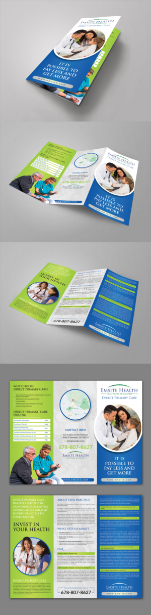 Flyer-Design von Artandstuffbyshree für Emsite Health | Design #26993300