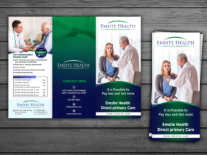 Diseño de Flyer por GraphicsGuru para Emsite Health | Diseño: #26992415