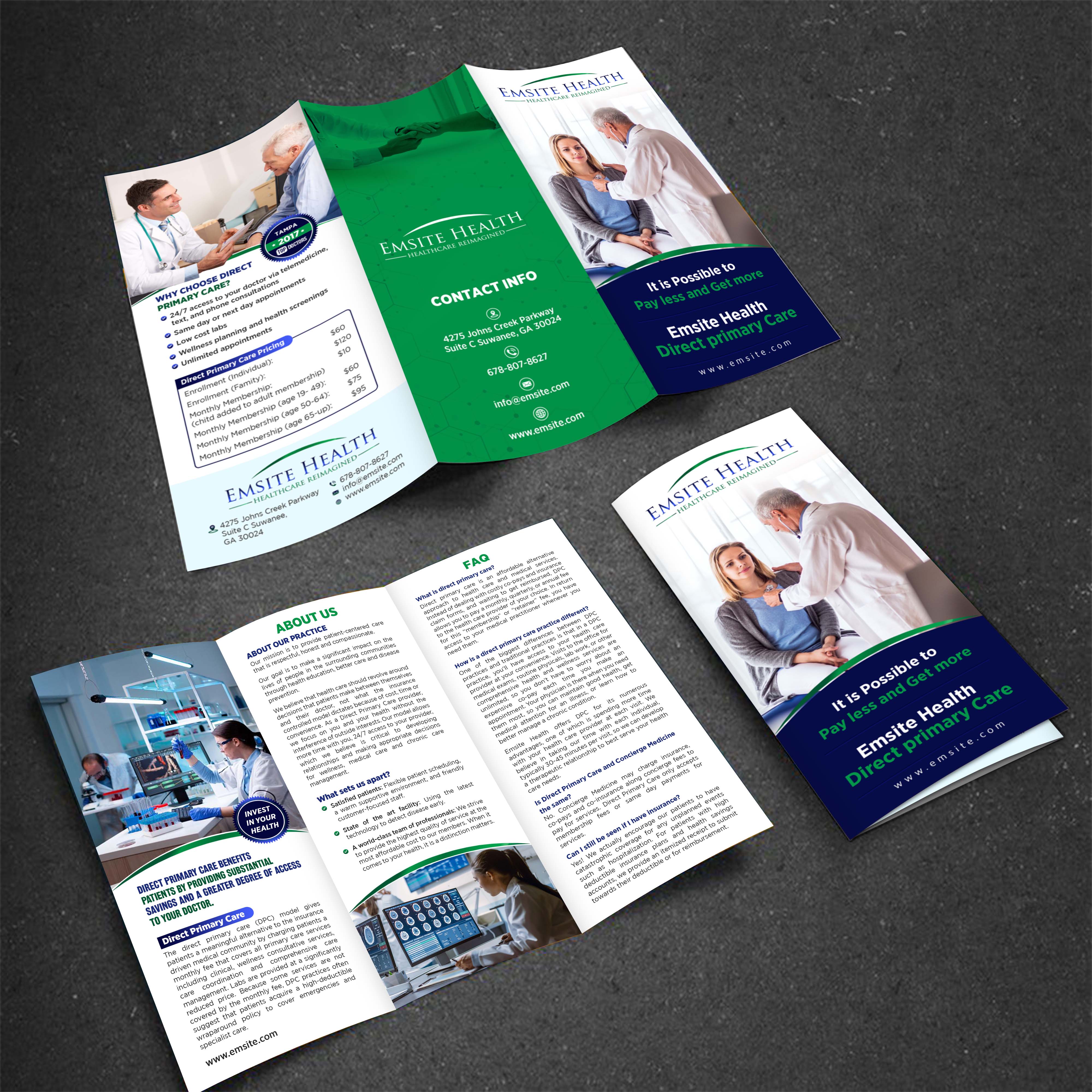 Flyer Design by GraphicsGuru for Emsite Health | Design #26993386