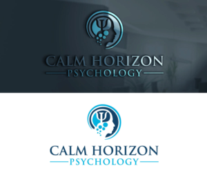 Calm Horizon Psychology | Logo Design by adam jak