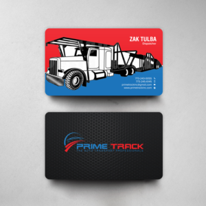Car transport business | Visitenkarten-Design von chandrayaan.creative