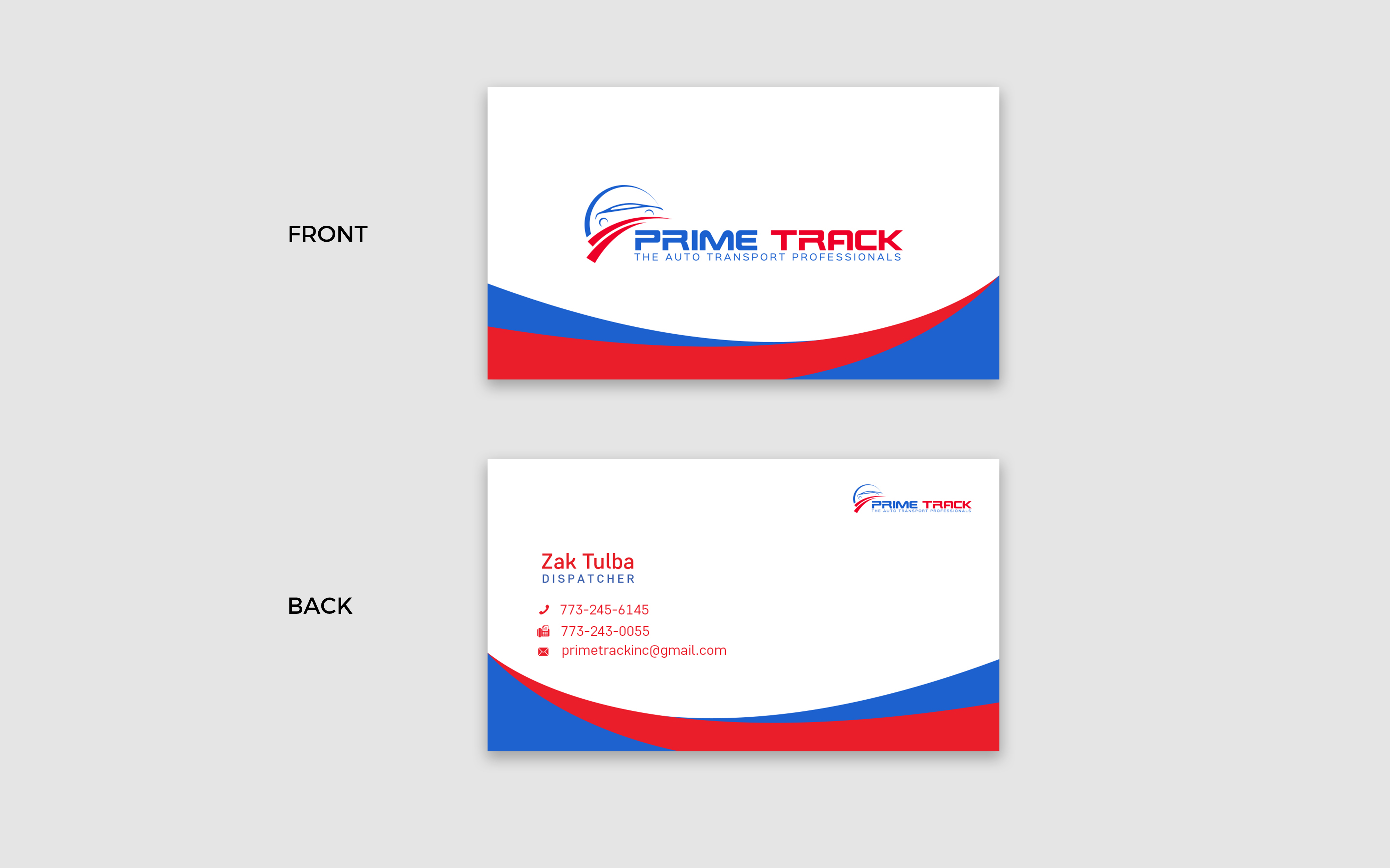 Business Card Design by Lprossd for this project | Design #26998019