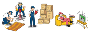 Visualisation of service offering. | Diseño Gráfico por Manhkokoro