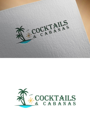 Cocktails & Cabanas | Logo-Design von JUEL RANA 525340