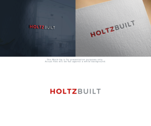 HOLTZBUILT | Logo Design by Vetroff