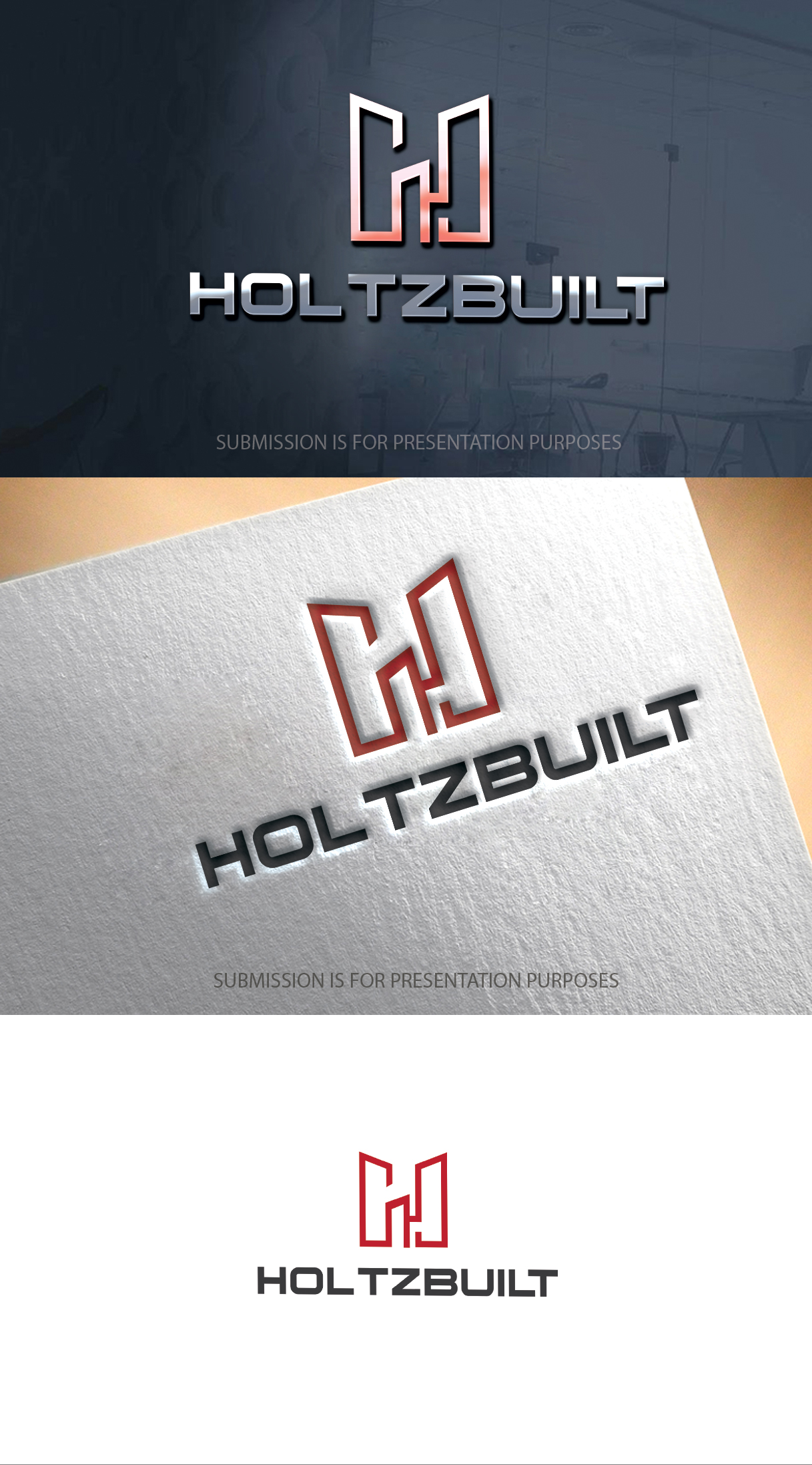 Logo-Design von graphicevolution für Holtzbuilt | Design #26991064