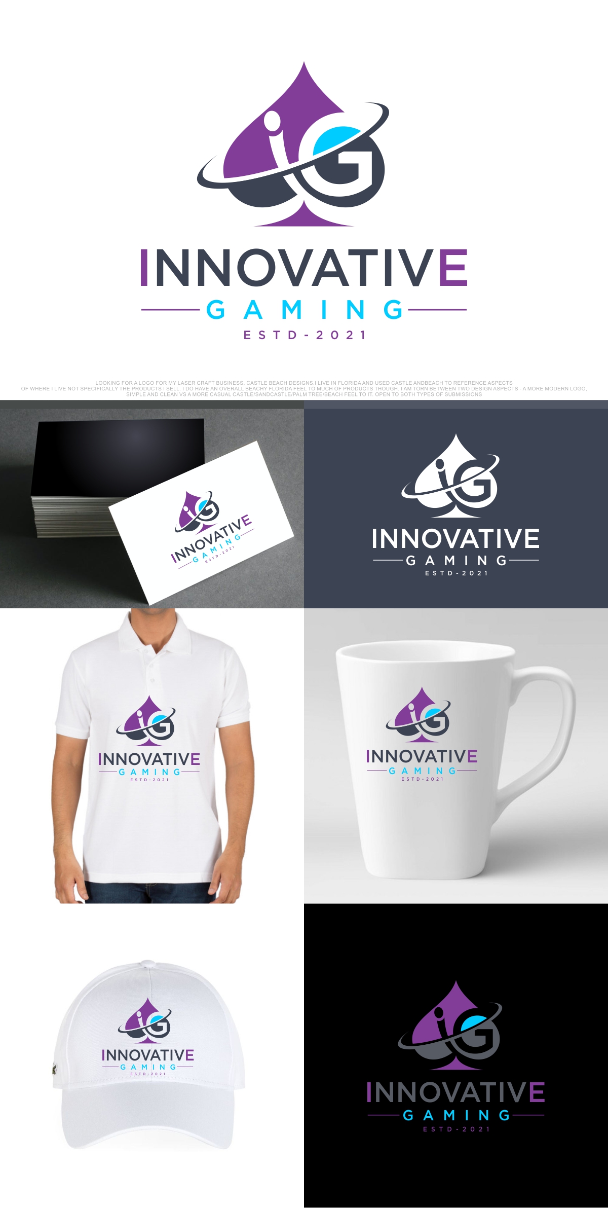 Logo-Design von KajalRekha für Innovative Gaming LLC | Design #26992659