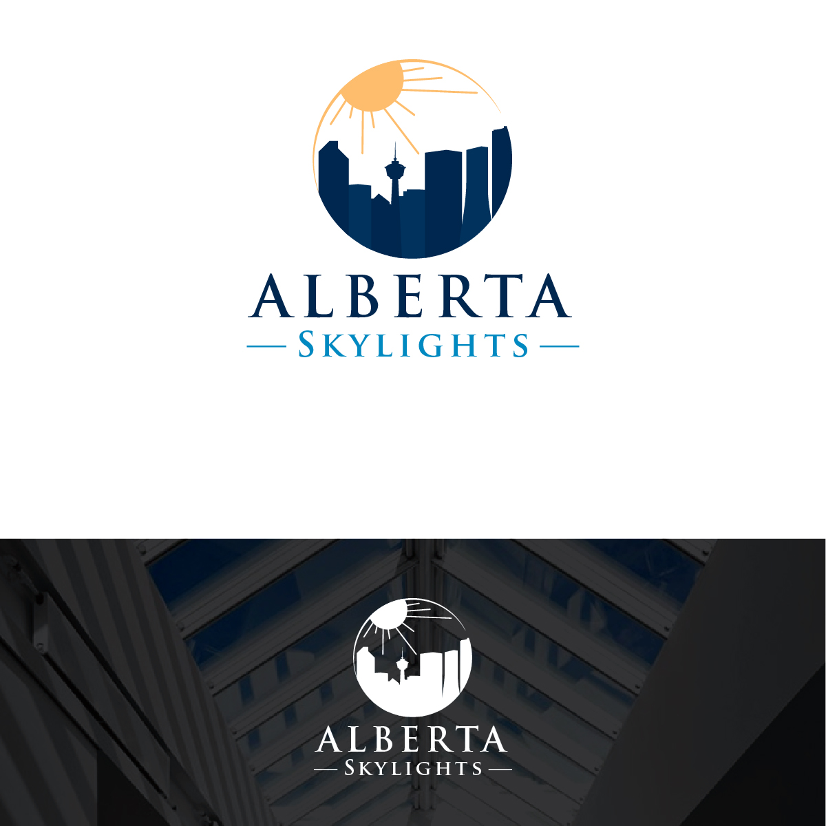 Logo Design by Deziners Zone for Alberta Skylights | Design #26996758