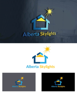Logo Design by Isnah Logo for Alberta Skylights | Design: #26996079