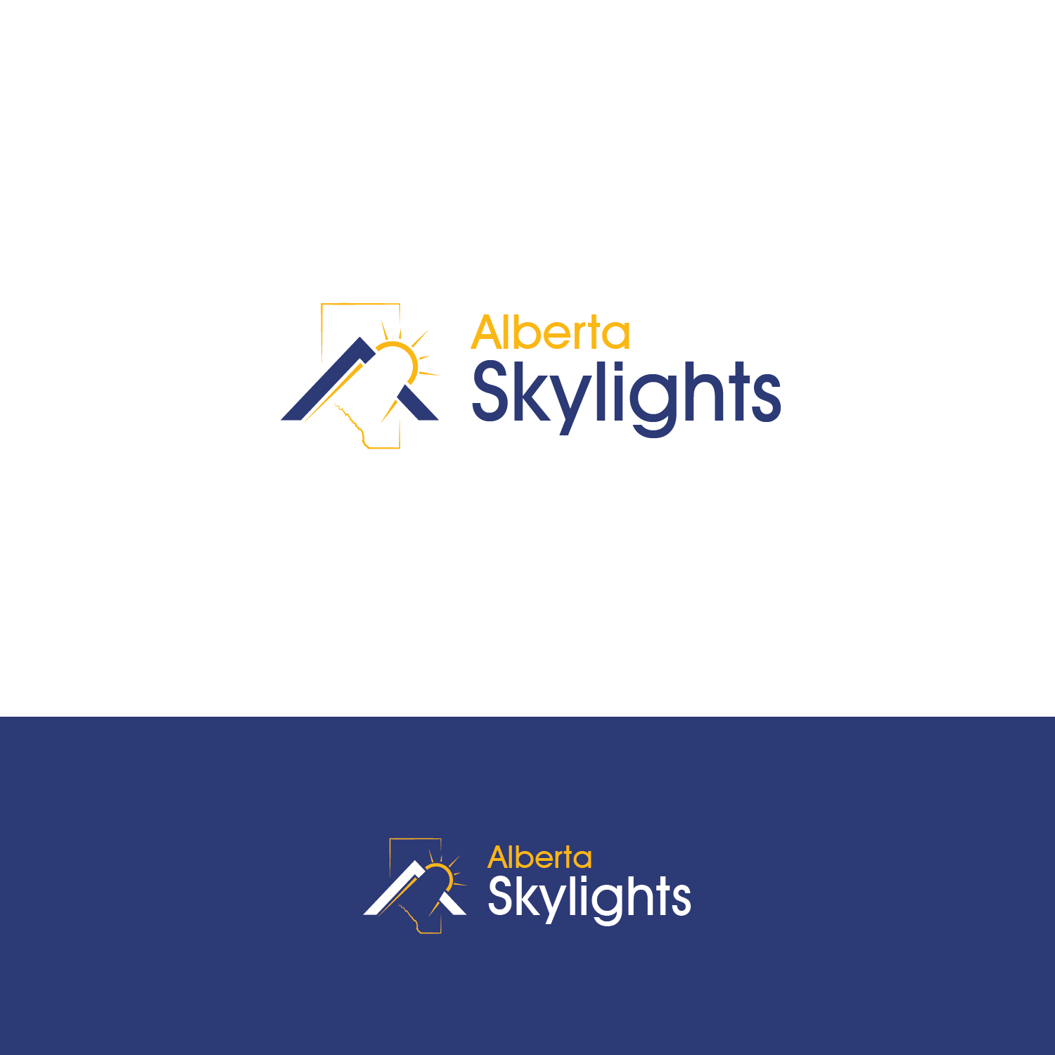 Logo Design by UZdesigns for Alberta Skylights | Design #26997063