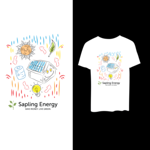 Energy Savings Company Team Building T-shirt Design | T-Shirt-Design von dskyvbc