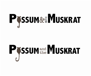 Design de Logo par Ava81 pour possum and the muskrat | Design : #3088486