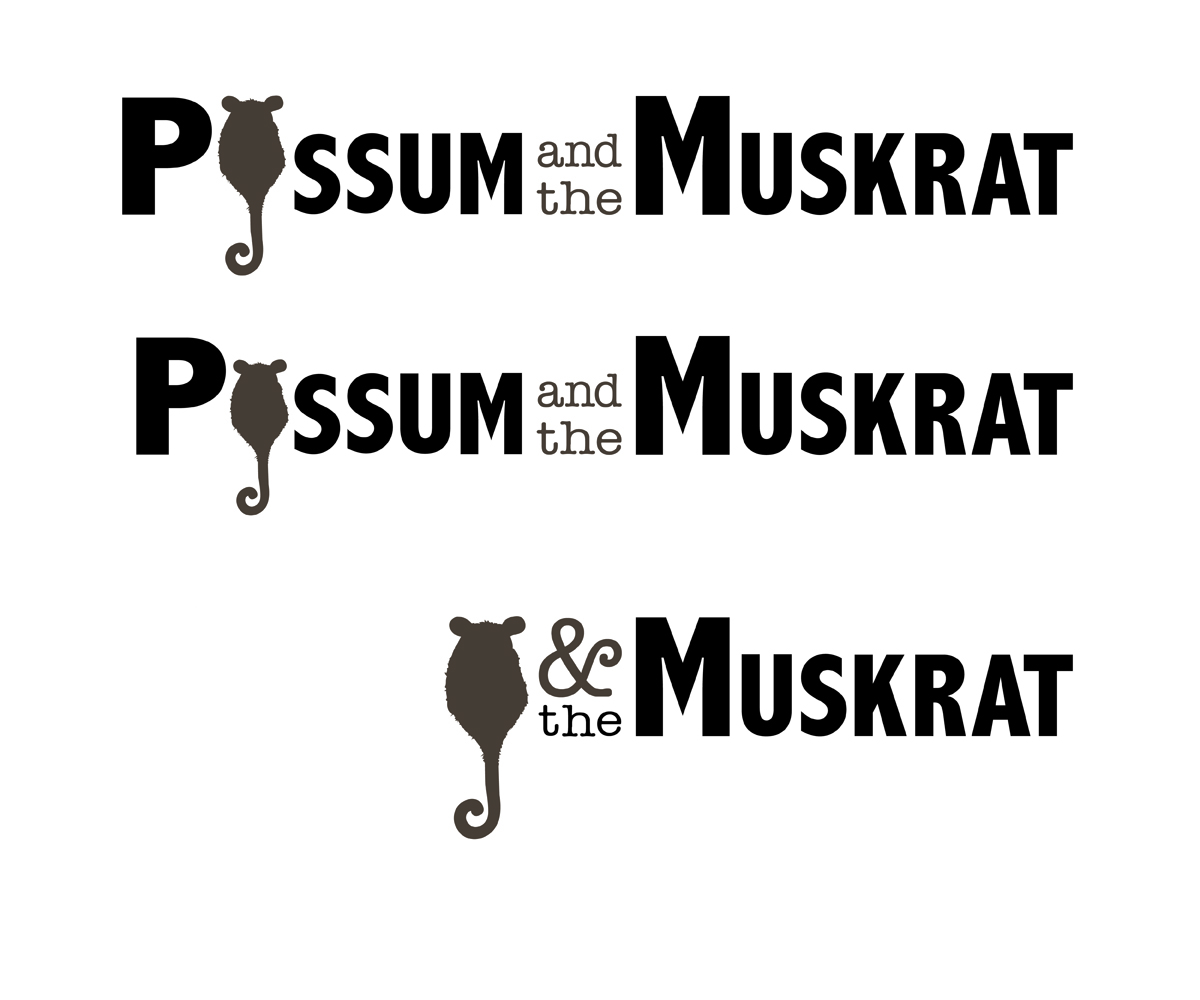 Logo Design by Ava81 for possum and the muskrat | Design #3111677