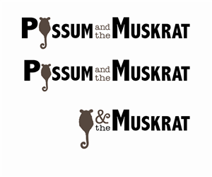 Design de Logo par Ava81 pour possum and the muskrat | Design : #3111677