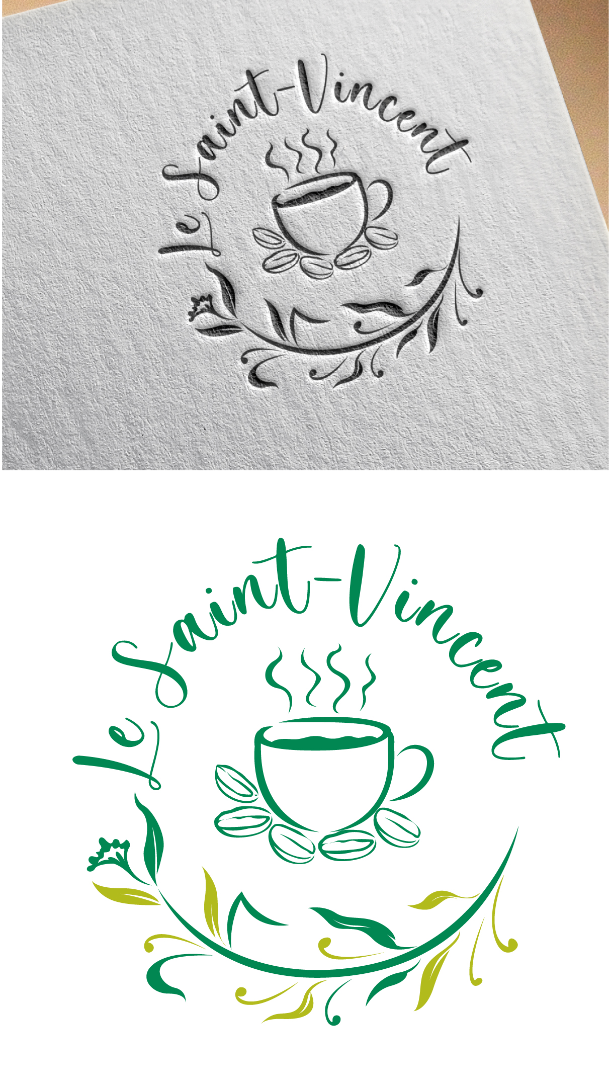 Logo Design by blue eye for Le Saint-Vincent | Design #26997877