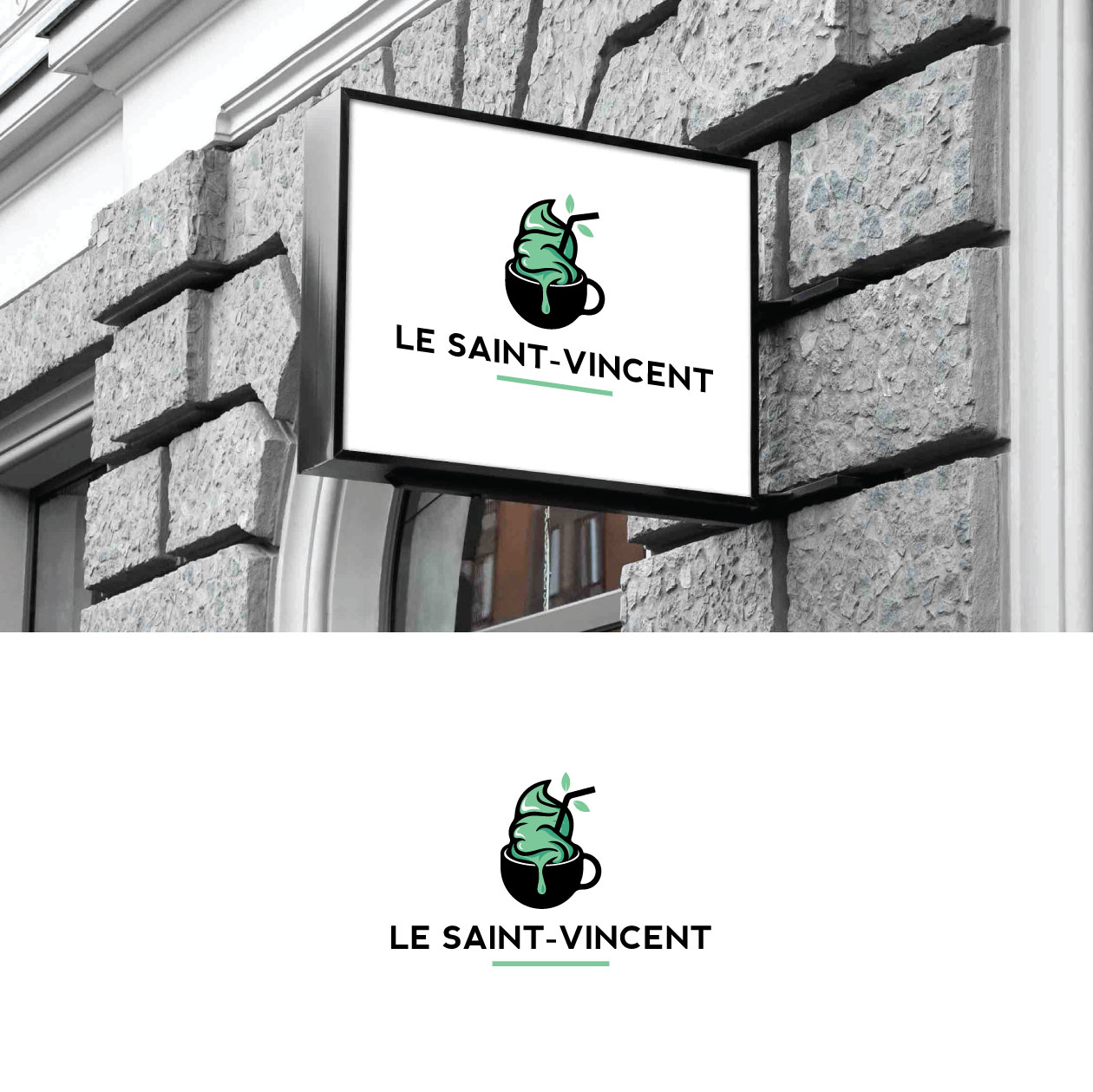 Logo Design by sibram designer for Le Saint-Vincent | Design #26993398