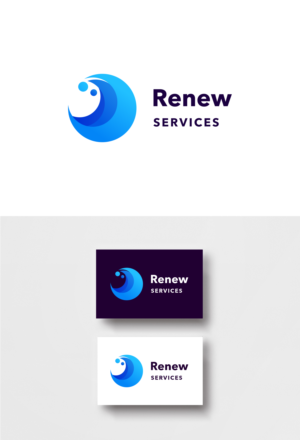 Logo Design by Omee for Renew Services Inc. | Design: #27003018