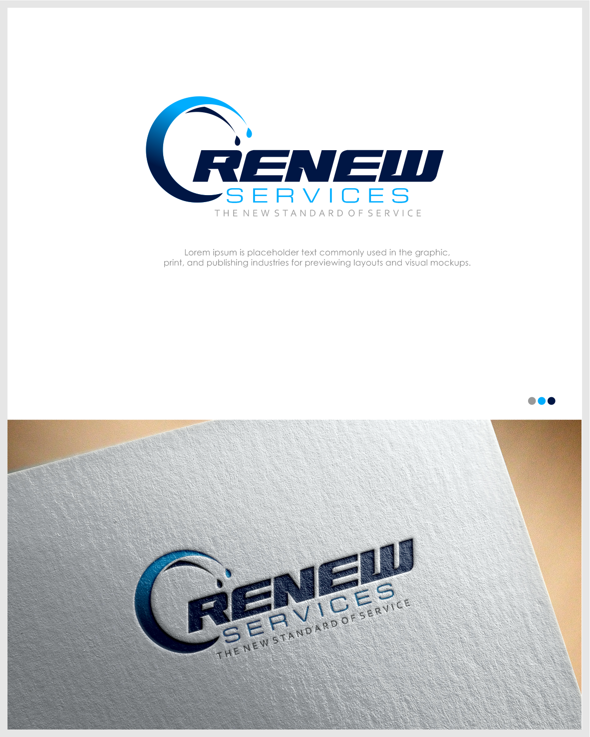 Logo Design by momo57 for Renew Services Inc. | Design #27024084