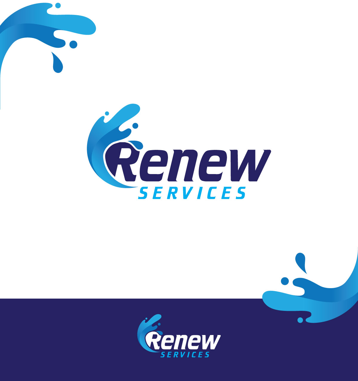 Logo-Design von ecorokerz für Renew Services Inc. | Design #26994679