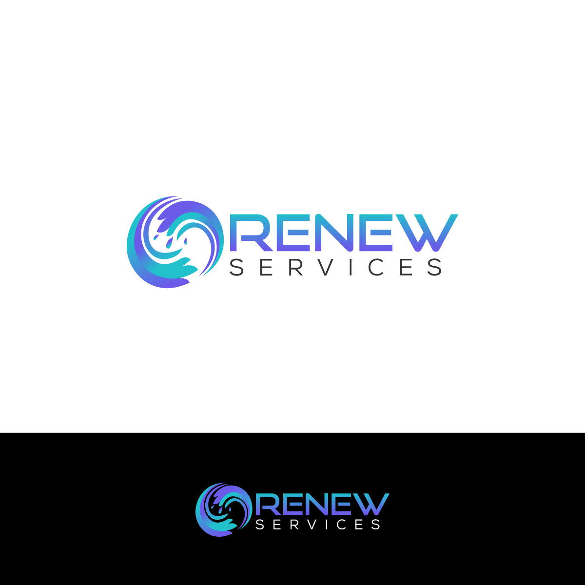Logo-Design von Minimal Studio für Renew Services Inc. | Design #26999770