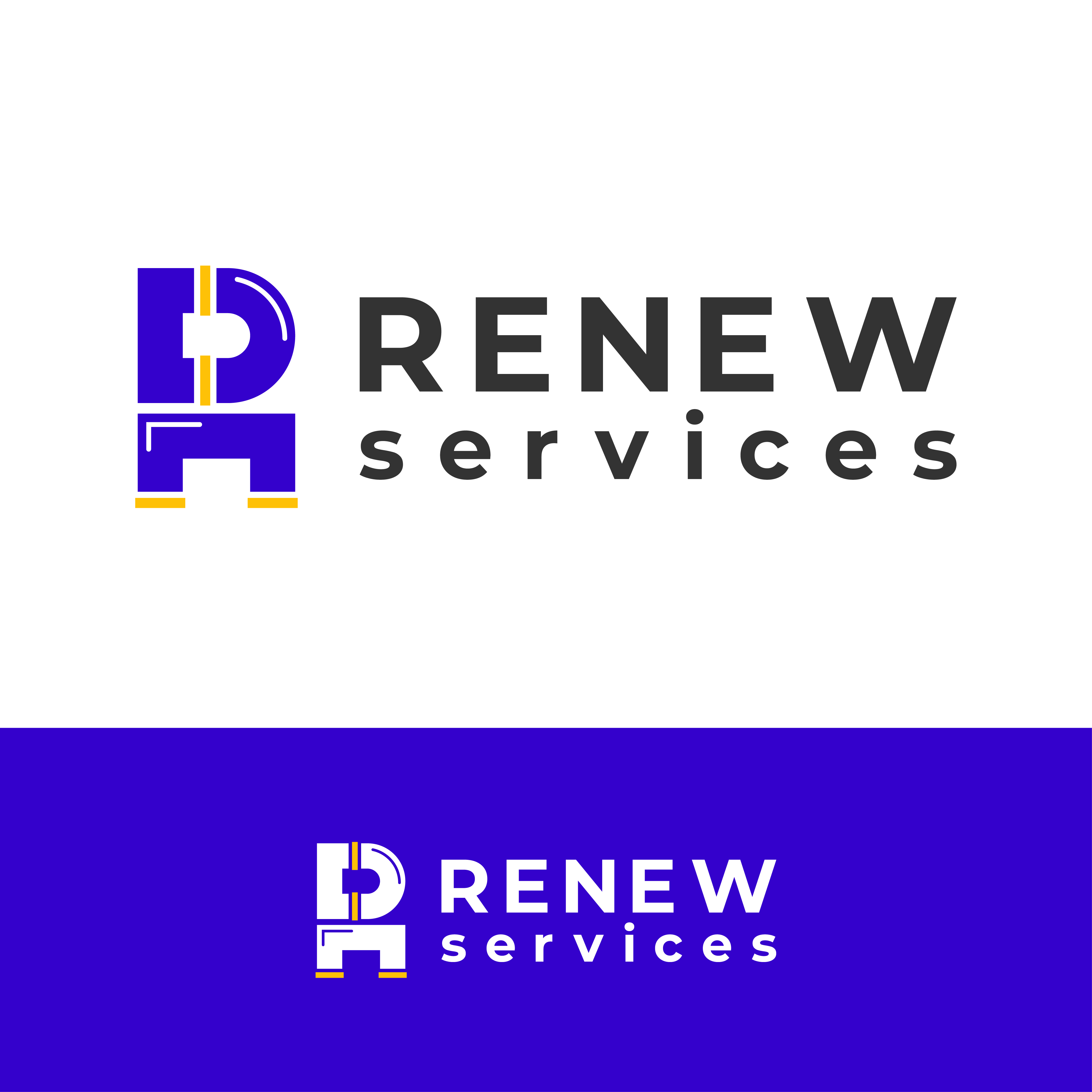Logo Design by Thaqi for Renew Services Inc. | Design #27016859