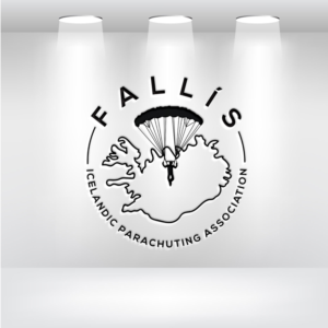 FALLÍS / Fallhlífasamband Íslands / Icelandic Parachuting Association | Logo Design by MagicMan 3