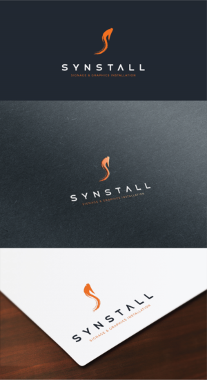Synstall | Logo Design by IMilenovic