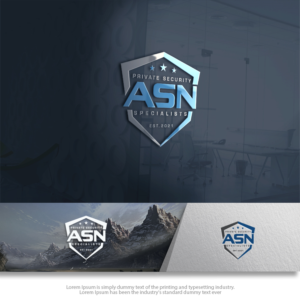 Diseño de Logo por groomfox para ASN Security Specialists | Diseño: #26994825