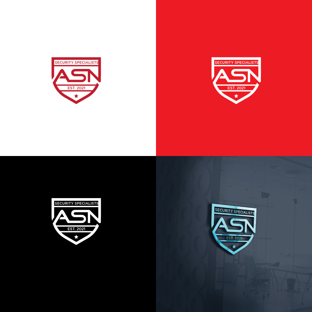 Logo Design by CreativeFlows 2 for ASN Security Specialists | Design #26997913