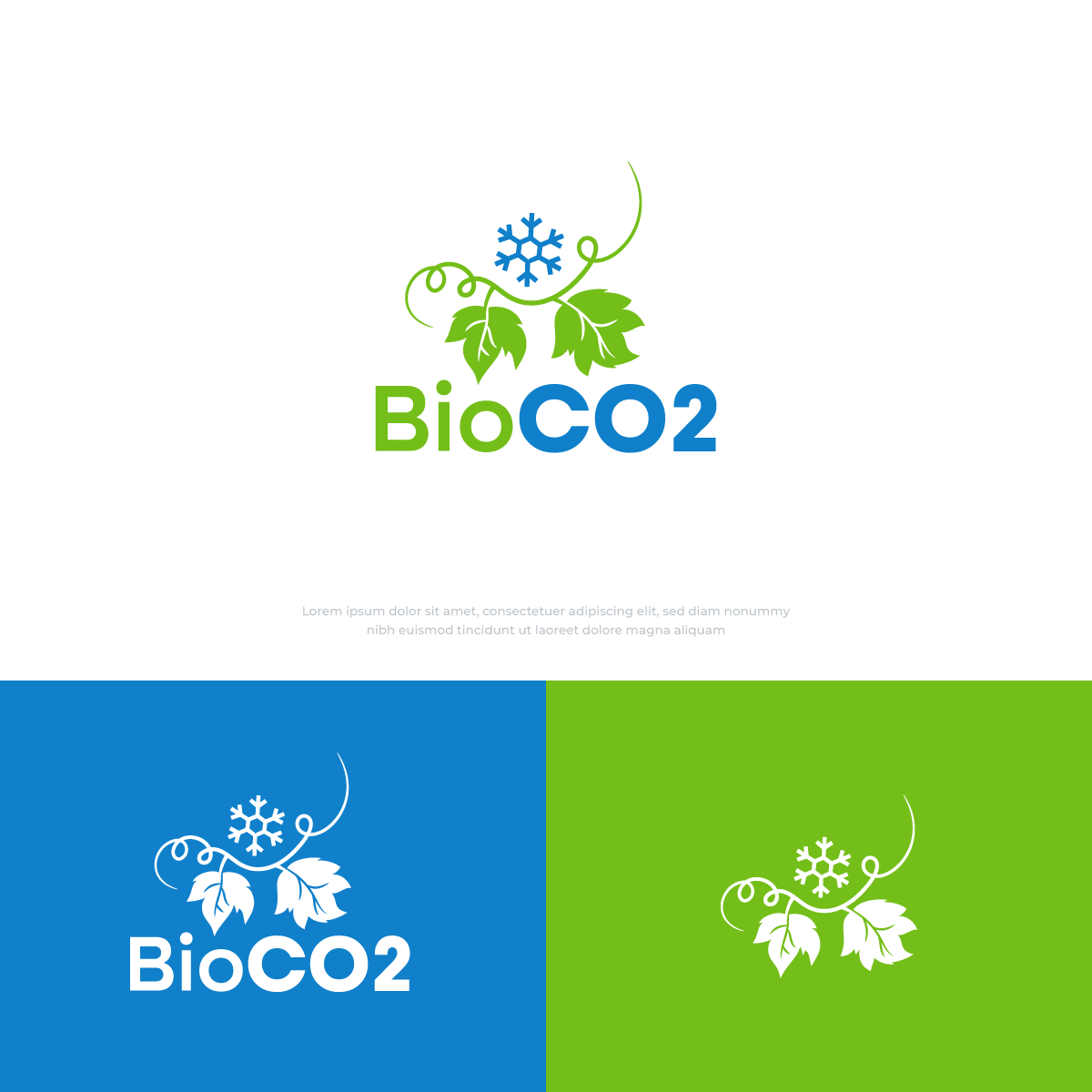 Diseño de Logo por mintcreative para BioCO2 Trockeneis AG | Diseño #27029867