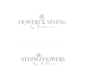 1. Flowers and Styling by Felicia OR Styling Flowers by Felicia | Design de Logo par Birdcage