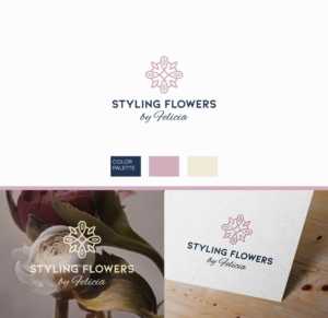 1. Flowers and Styling by Felicia OR Styling Flowers by Felicia | Design de Logo par HYPdesign