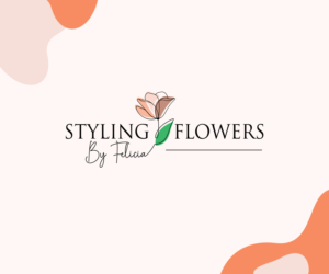 1. Flowers and Styling by Felicia OR Styling Flowers by Felicia | Logo Design by ecorokerz