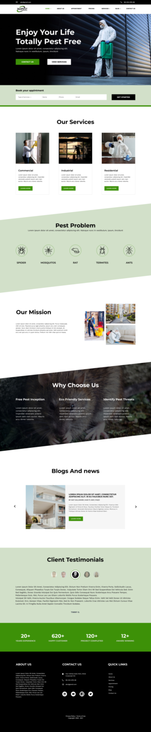 Web Design by SidraSultana for this project | Design #27009835