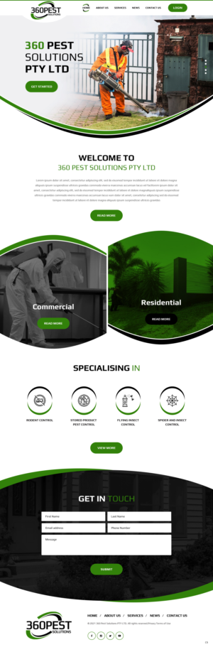 Web Design by pb for this project | Design: #27003868