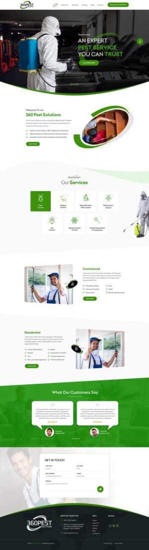 Web Design by Shijo John for this project | Design: #27005516
