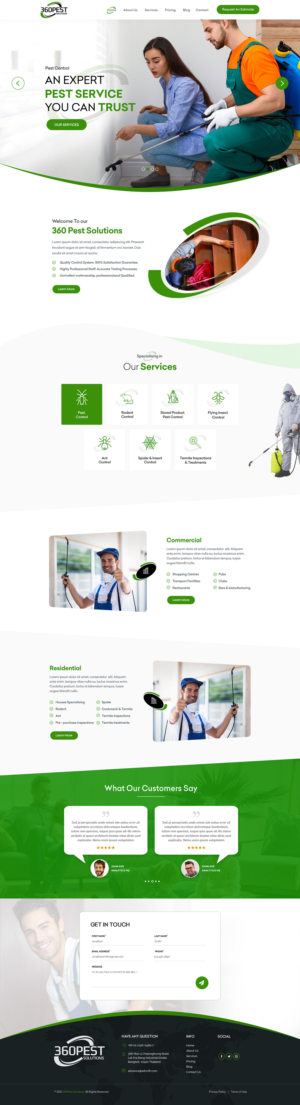 Web Design by Shijo John for this project | Design: #27005518