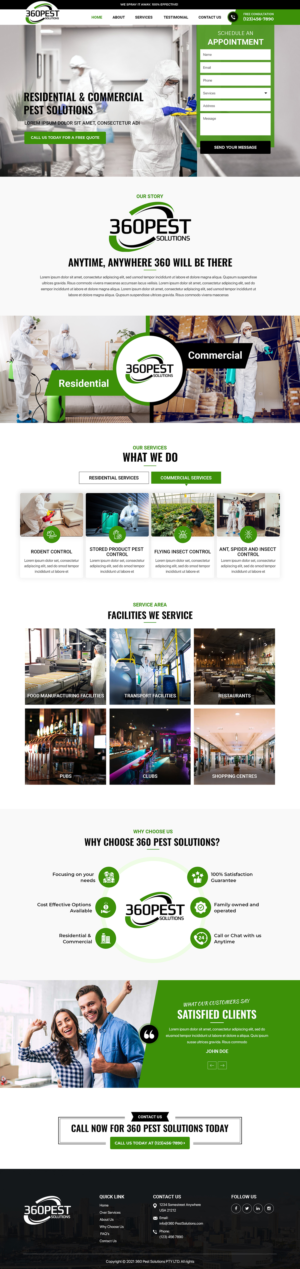 Web Design by Titan Eagle for this project | Design: #27056588