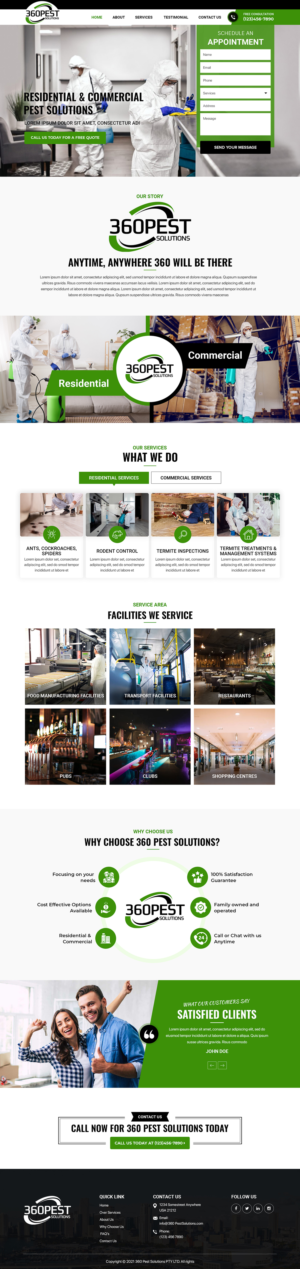 Web Design by Titan Eagle for this project | Design: #27061600