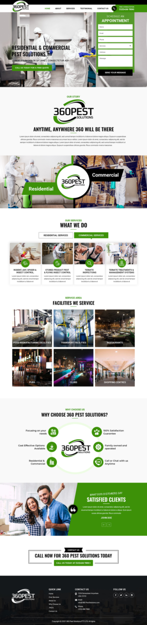Web Design by Titan Eagle for this project | Design: #27061816