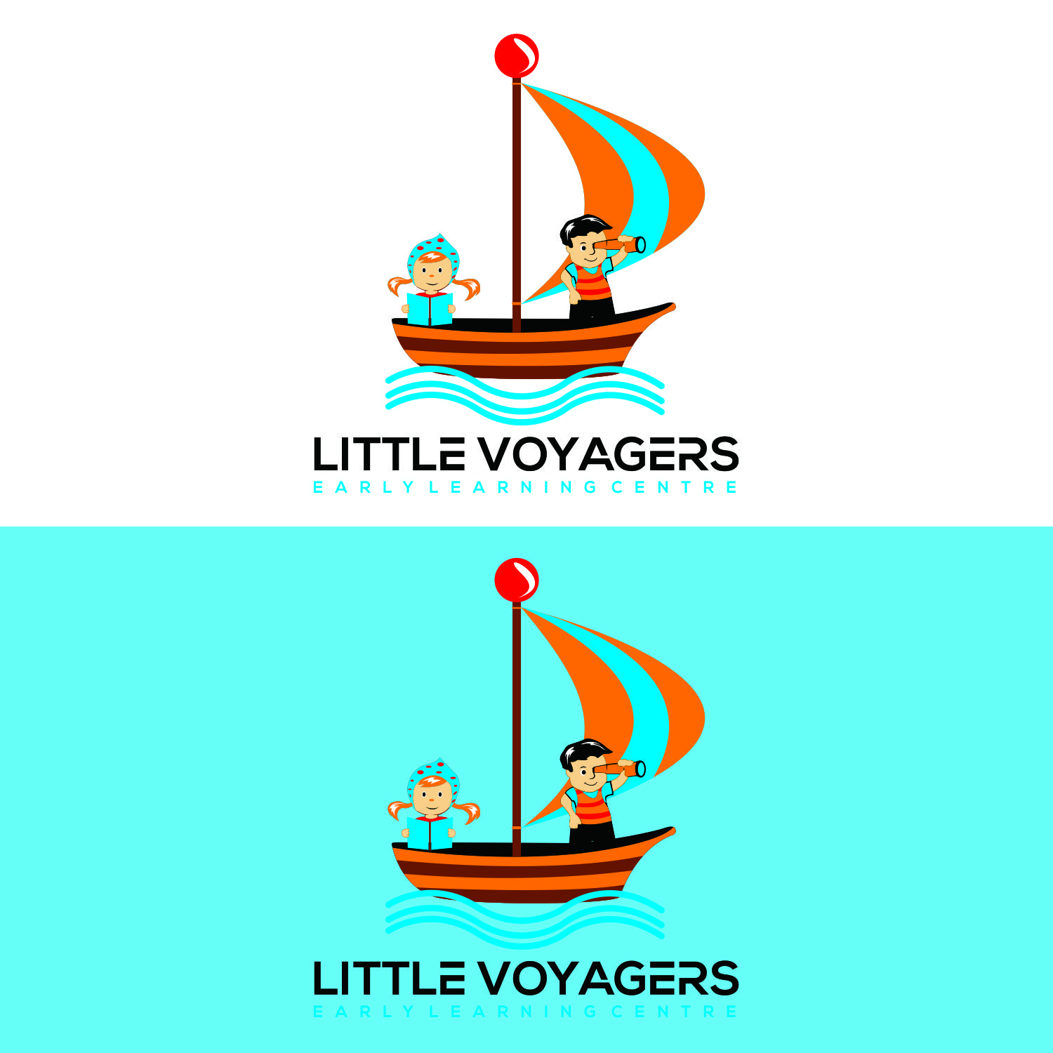 Logo Design by catrline for Little voyagers  | Design #27000844