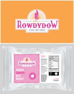 Graphic Design by exoddinary for ROWDYDOW bbQ | Design: #27005329