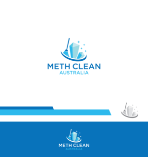 Meth Clean Australia  | Logo Design by Fat Bat Man