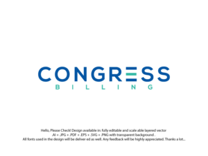 Congress Billing | Diseño de Logo por MagicMan 3