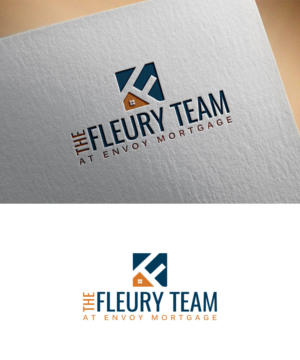 The Fleury Team at Envoy Mortgage | Diseño de Logo por Mr Line @rt